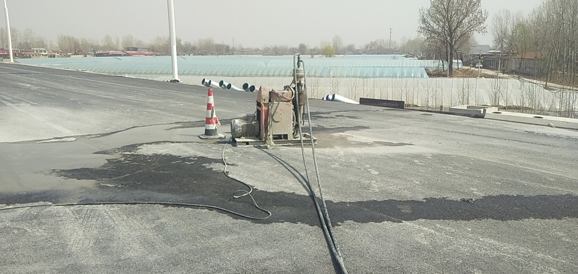 崇义道路回填土下沉注浆
